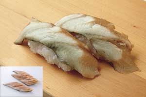 煮穴子スライス