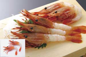 ボタンえび加工品（有頭）