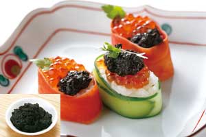 湯掻きお刺身海苔